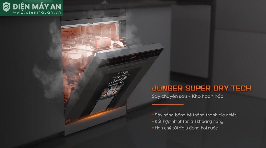 Máy rửa bát độc lập Junger Leopard DWJ-143

